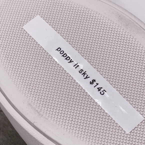 Michael Kors Poppy Lace Up Sneakers Light Blue - Picture 13 of 14